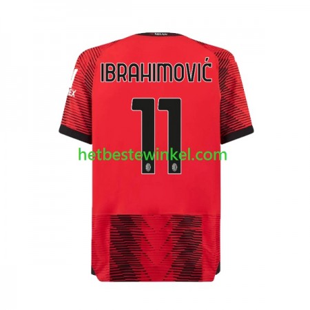AC Milan Zlatan Ibrahimovic 11 Voetbalshirts Thuis 2023-24